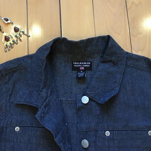 New POLO by Ralph Lauren jean jacket - Picture 2 of 8